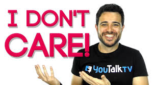 diferencias entre I don't care, I don't mind e it doesn't matter: Portada del vídeo de YouTube de Carlos