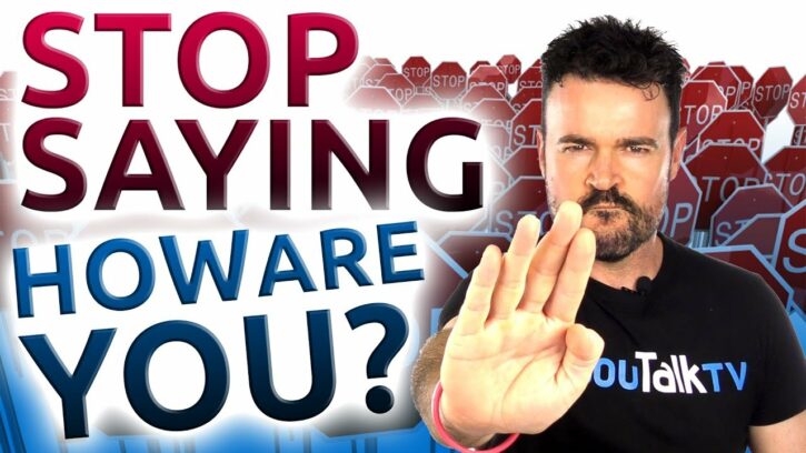 Imagen para el artículo sobre saludos en inglés y sinónimos de how are you.