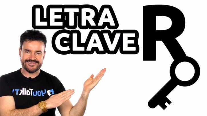 Fran explica la pronunciación de la letra clave r