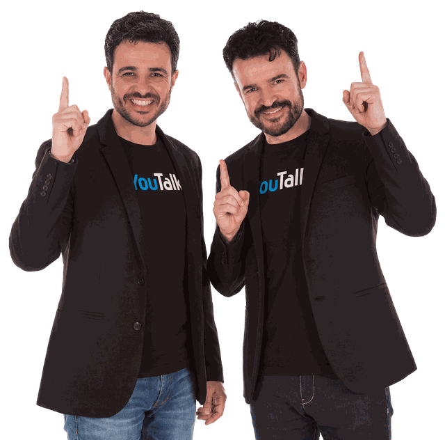 Fran y Carlos, profesores de YouTalk