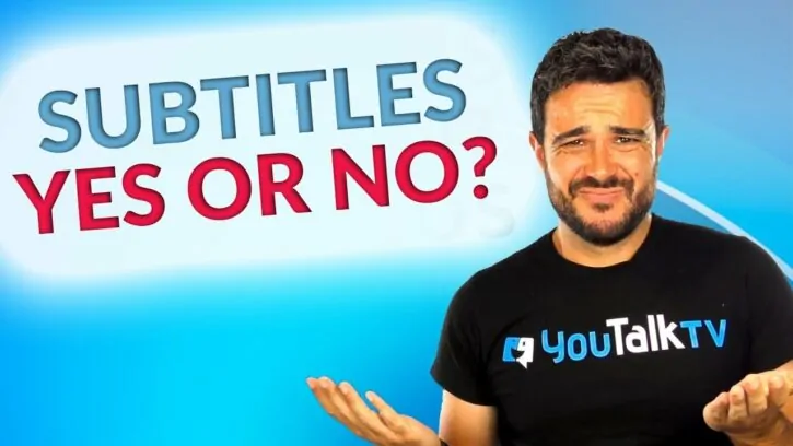 Películas y series en inglés con subtítulos ¿Sí o no? :Portada del vídeo de Carlos de YouTube