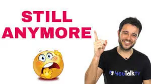 Cómo usar still y anymore en inglés: Portada del vídeo de YouTube de Carlos