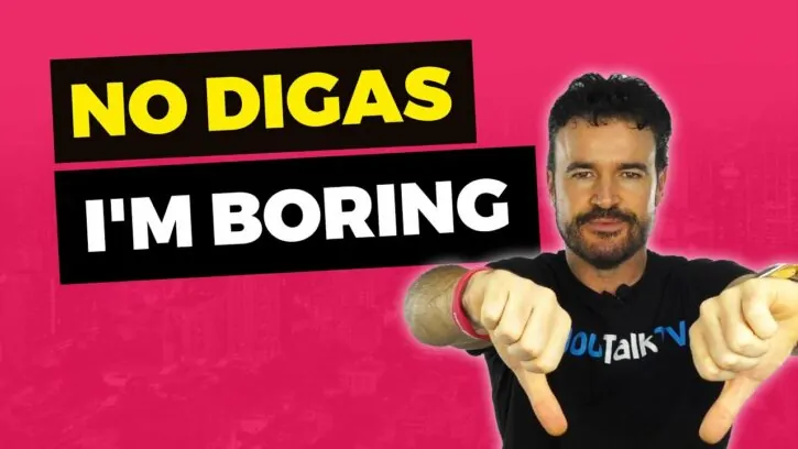 Los tres fallos típicos a la hora de hablar en inglés: Portada del vídeo de YouTube de Fran