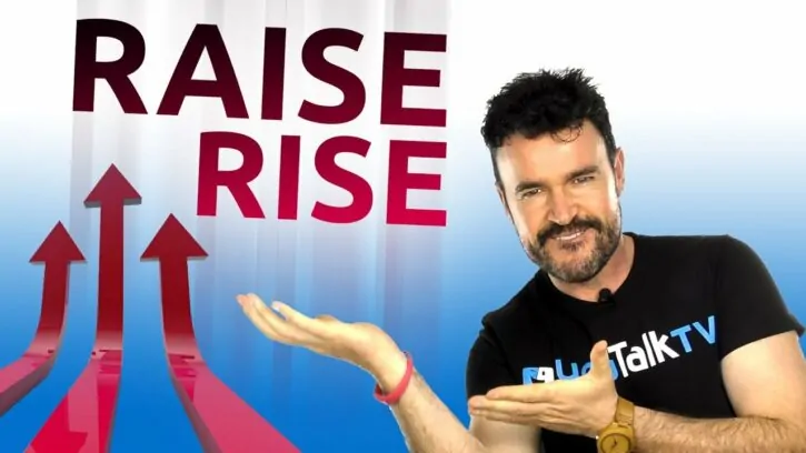 foto para el artículo sobre las diferencias entre raise y rise en inglés.