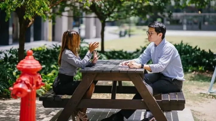 hablar de la franqueza en inglés